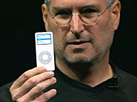 Steve Jobs with his Nano.
